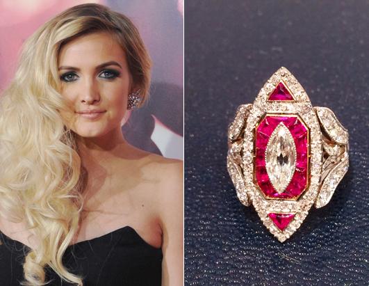 Alicia silverstone engagement ring on sale