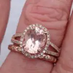 Melissa Gilbert’s Oval Cut Diamond Ring
