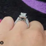 Brooke Wehr’s Square Shaped Diamond Ring