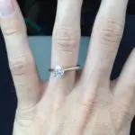 Katelin Snyder’s Round Cut Diamond Ring