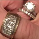 Lauri Waring’s Round Cut Diamond Ring