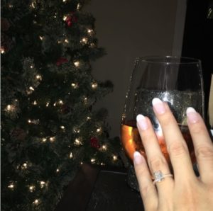 Chrishell Stause’s Emerald Cut Diamond Ring
