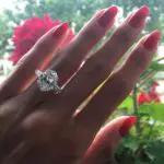 Selma Alameri’s Oval Cut Diamond Ring