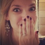 Caitlin Mehner’s Square Shaped Diamond Ring