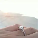 Clara Henningsen’s Round Cut Diamond Ring