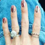 Zanna Roberts’ Round Cut Diamond Ring