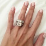 Barbie Blank’s Emerald Cut Diamond Ring