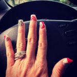 Michelle McCool’s Square Shaped Diamond Ring