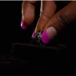 Syombua Mwele’s Round Cut Sapphire Ring