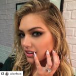 Kate Upton’s Round Cut Diamond Ring