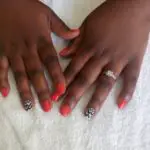 Linda Nyangweso’s Square Shaped Diamond Ring