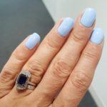 Pipa Gordon’s Emerald Cut Sapphire Ring