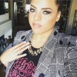 Marsha Ambrosius’ Round Cut Diamond Ring