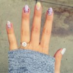 Molly Tarlov’s Round Cut Diamond Ring