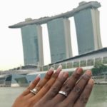 Talitha Govender’s Square Shaped Diamond Ring