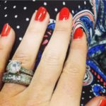 Ali Sweeney’s Round Cut Diamond Ring