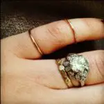 Jamie Moffet’s Cushion Cut Diamond Ring