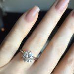 Jillian Murray’s 2 Carat Round Cut Diamond Ring