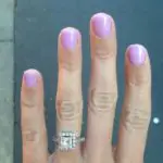 Sarah Hinton’s Square Shaped Diamond Ring