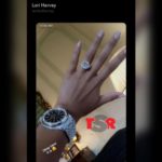 Lori Harvey’s Cushion Cut Diamond Ring