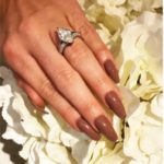 Vicky Pattinson’s 3.6 Carat Marquise Shaped Diamond Ring 1