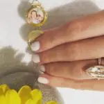Jaime King’s Marquise Shaped Diamond Ring