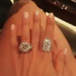 Larsa Younan’s Round Cut Diamond Ring
