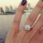 Tayler Francel’s Round Cut Diamond Ring
