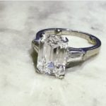 Vicki Belo’s Emerald Cut Diamond Ring