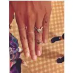 Christina Perri’s Round Cut Diamond Ring