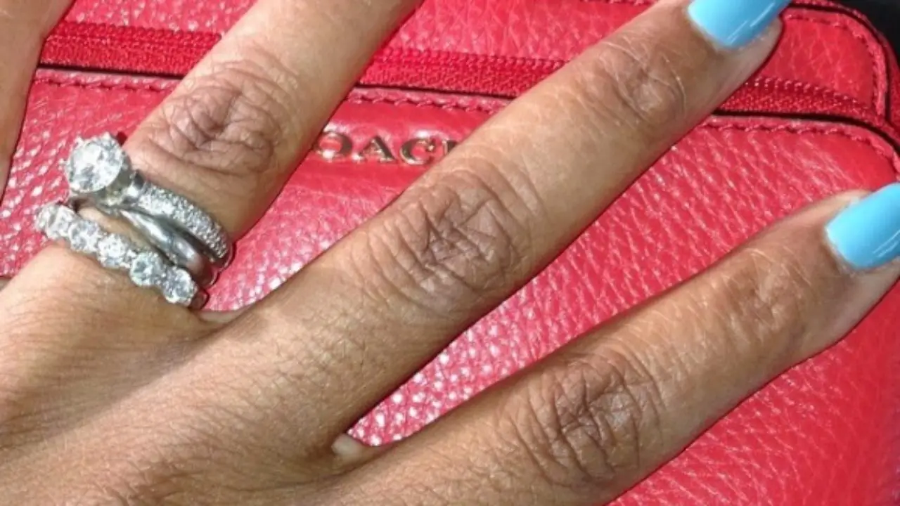 Harris Faulkner S Round Cut Diamond Ring