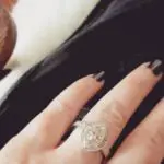 Holly Combs’ Marquise Shaped Diamond Ring