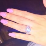 Michelle Beltran’s Cushion Cut Diamond Ring