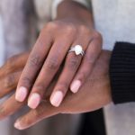 Afiya Bennett’s Pear Shaped Diamond Ring