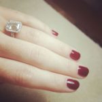 Christy Carlson Romano’s Emerald Cut Diamond Ring