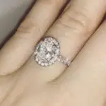 Shelley Rae’s Oval Cut Diamond Ring