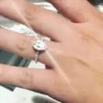 Sophie Austin’s Marquise Shaped Diamond Ring