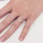 Aspyn Ovard’s Pear Shaped Diamond Ring
