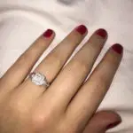 Jessi Smiles’ Princess Cut Diamond Ring