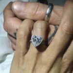 Brittany Furlan’s Heart Shaped Diamond Ring