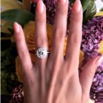 Cheryl Burke’s Round Cut Diamond Ring