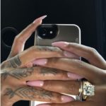 Dreka Gates’ Emerald Cut Diamond Ring