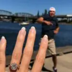 Samantha Droke’s Round Cut Diamond Ring