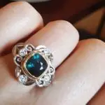 Sile Seoige’s Unique Cushion Cut Diamond Ring