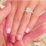 Josie Loren’s Pear Shaped Diamond Ring