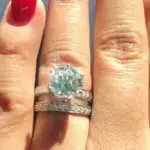 Kiki Harrison’s Round Cut Diamond Ring