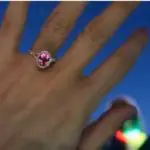 Colleen Ballinger’s Oval Cut Amethyst Ring