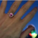 Colleen Ballinger’s Oval Cut Amethyst Ring