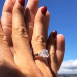 Izabel Goulart’s Square Shaped Diamond Ring