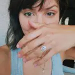 Katharine McPhee’s Emerald Cut Diamond Ring
